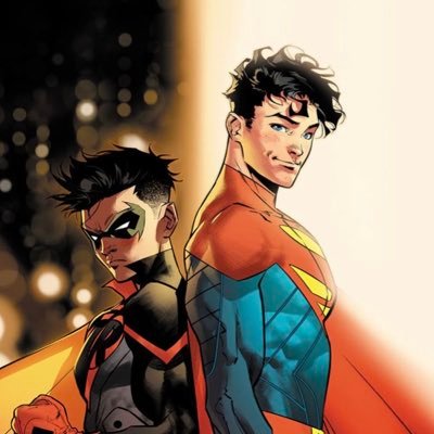 Superman Enjoyer: Clark - Jon  |  Robin Fan: Damian - Tim