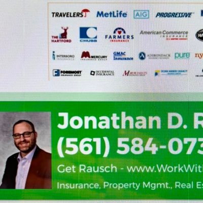 We sell insurance: life, home, business in Florida. (561) 584-0732. Also a South Florida licensed Realtor / Broker & LCAM - Property Mgr.