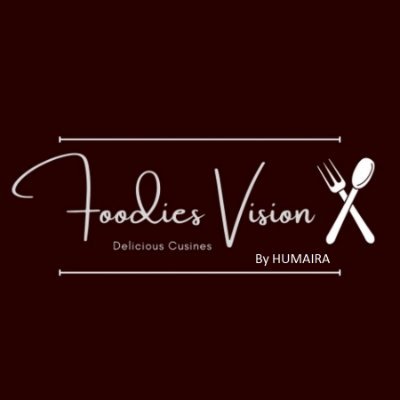 Foodies Vision By Humaira is a Channel based on COOKING, TASTING and SHARING REVIEWS. DO SUBSCRIBE MY CHANNEL.