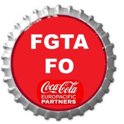 FOCOCACOLA's profile picture. Compte Twitter des Salarié(e)s de Coca-Cola Europacific Partners qui croient au pluralisme syndical. Plateforme d'Information.