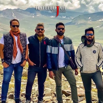 5 members Christian Worship band from Pakistan. #HallelujahBand is #ZahidNazir #ZeeshanRafiq #AnthonySoshilShah #AhmerKenneth #SunilInayat