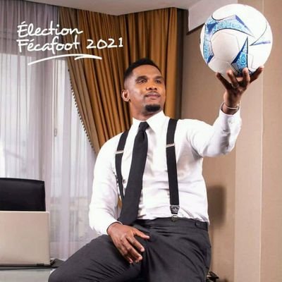 Président de la fédération camerounaise du football donc la fecafoot ( Mr Samuel Eto'o fils ) travaillons ensemble pour l'avenir de notre Afrique ♥️