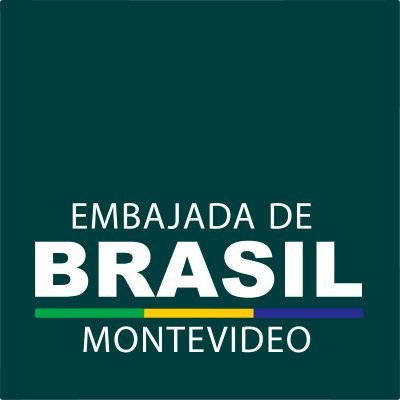 Twitter oficial de la Embajada de Brasil en Uruguay