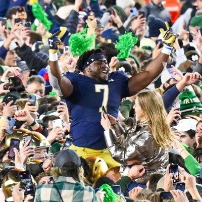 Official Audric Estime Fan Page 🚂💪🏿☘️ Total Yards: 2567 | Total Touchdowns: 30 | The Film Doesn’t lie 🎥 | RB1 2024 NFL DRAFT | Follow @AudricEstime