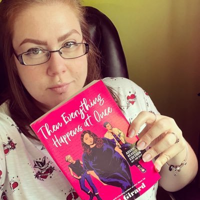 She/her. Canadian. Author. Reader. Gamer. Queer. Fat. Feminist. My books: GIRL MANS UP (HarperTeen, 2016). THEN EVERYTHING HAPPENS AT ONCE (HarperTeen, 2023).