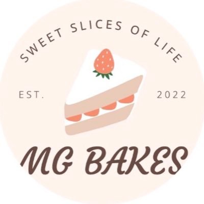 MGBakes Est.2022
“Sweet Slice Of Life”
Freshly made cakes, pastries and muffins
made daily.
Made with love, passion and care.
Opening Hour 8AM-4:30PM