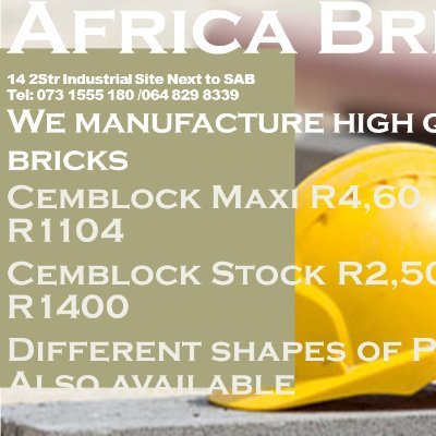 We supply quality bricks at affordable prices to enable you to build the structure of your choice knowing that we care about you as a customer.
All our products