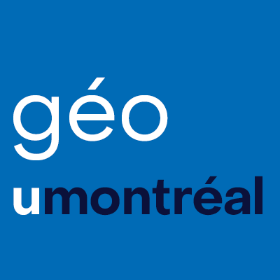 Département de géographie de l'Université de Montréal, Montréal, Québec, Canada.