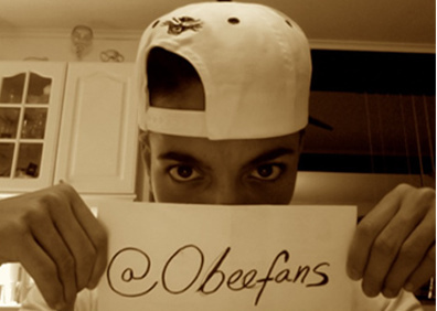 O-Bee's Fan Page for Twitter! Follow! #ObeeGalaxy!  See The Light Feat. Shontelle - available on itunes now!