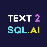 Text2SQL.AI (@text2sql) 's Twitter Profile