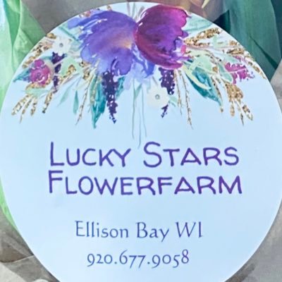 Growing lovely flowers in Northern Door County Wisconsin🌷May we make you a bouquet?