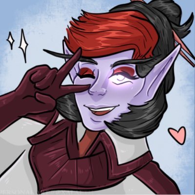 She/Her ♀️ | 32 y.o. | Freelancer artist ✍️ |
WoW, SW, HP, POTO and ADI ✨ |
Love to draw my OC's and my friends' OC's 💙 |
PFP: @xalaeth
Banner: @Erikailustra