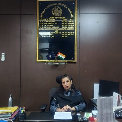 Additional Commissioner State Taxes Jammu