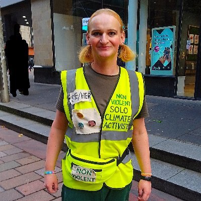 Amy the Solo Climate Activist from Glasgow