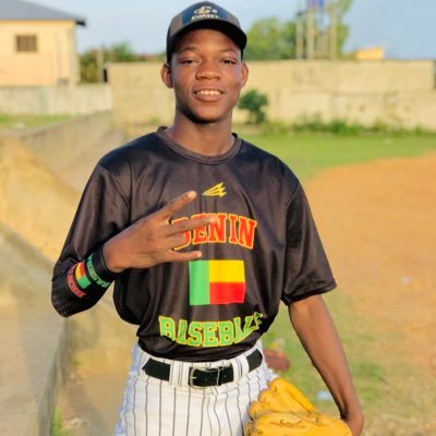 Baseball player in Benin’s national U23 team