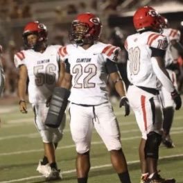 5’10 185 junior C/O 2024 OLB at Clinton highschool Clinton,Ms 3.4 gpa email: tylerrailey13@gmail.com