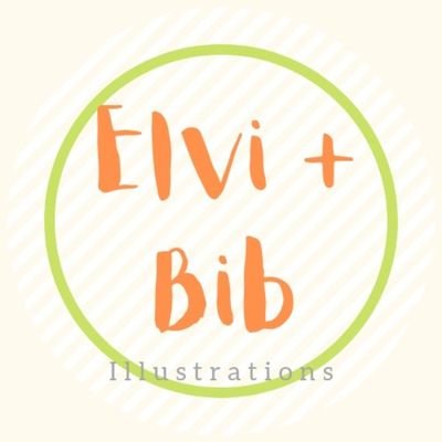Elvi and Bib is an illustrative print and stationery online shop created in 2022.