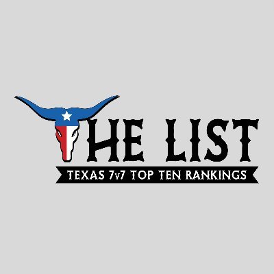 Est.2020 The List was created to recognize Texas 7v7 teams that support Texas 7v7 Tournaments and Championships. We believe that Texas is the Top State for 7v7.