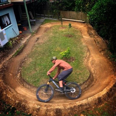 all about my backyard pump track aka @damianstones