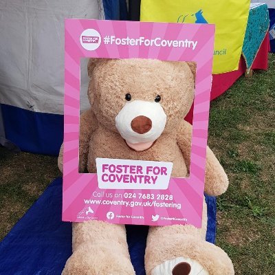 Coventry City Council's #Fostering Service. Time to make a difference. Call us on 02476832828 #Foster4Cov #ProudToFoster #FosterForYourCouncil🌈