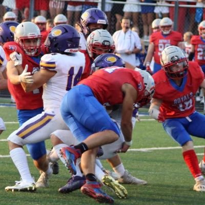 Roncalli High School (IN) | C/O 2025 | 6’2”| 220 lbs | DE/ OLB | #41 | 4.6 40 yard dash | Bench: 305 | Squat: 525 | Clean: 295 | Email: Samneu10@gmail.com