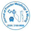 Journal of Powder Metallurgy & Mining is a peer reviewed and open access journal aims to publish the most complete and reliable source of information.