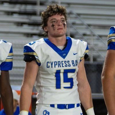 Cypress Bay HS 2024 | LB | Captain | 2022 1st Team Broward County | 5-11 | 205 | Coach Hood: (954) 326-3829 | 505 Squat | 275 Clean | 3.50 GPA | (954) 812-4462