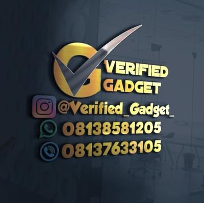 VERIFIED GADGETS IS YOUR GUY
 •Mon-Fri 8AM-6PM
•Call ☎️On::08137633105 
 •More Value, Less Price  • We Sell, We Deliver📱
 •50% PAYMENT VALIDATE ORDER