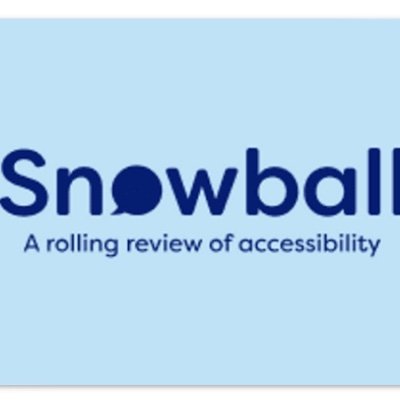 Snowball is the biggest disability app in the world. We’re under Snowball Community on Apple and Android. Support@snowball@community