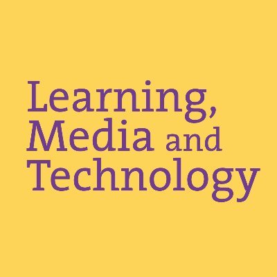 #LMT 🟨🟪 aims to stimulate debate on digital media, digital technology and digital cultures in education.
Editors: @JohnPP, @BenPatrickWill & @discoursology.