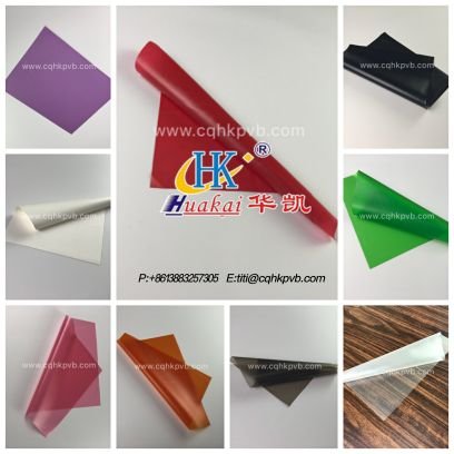 Working in export department, Huakai Plastic ( Chongqing ) Co., Ltd.
Professional PVB, EVA, SGP film glass interlayer.
titi@cqhkpvb.com  
Whats:+86 13883257305