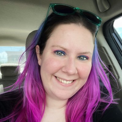 Co-host of @BoardGameBlitz, copywriter/UX Writer, twitch streamer, bi babe, human exclamation point.💜dogs, inclusivity, Star Trek, waffles💜 She/Her