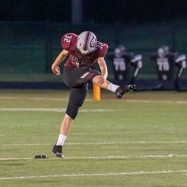 Westosha Central Class of 26 GPA 3.7
6'1 176lbs Defender ⚽ K🏈
Ray Guy Prokicker Kicker/Punter #1 🇺🇸 5⭐ Kicker 5⭐ Punter
carterklem91@gmail.com