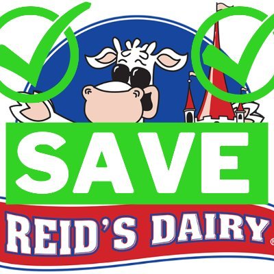 We love Reid's Dairy and support local business!

(Not officially affiliated with Reid's Dairy.)