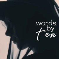 十 (@wordsbyten) 's Twitter Profile Photo