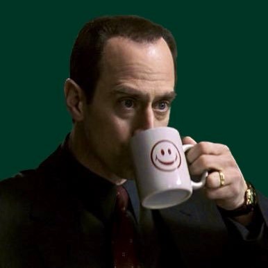 probably drinking coffee & staring at pics of chris meloni. she/her