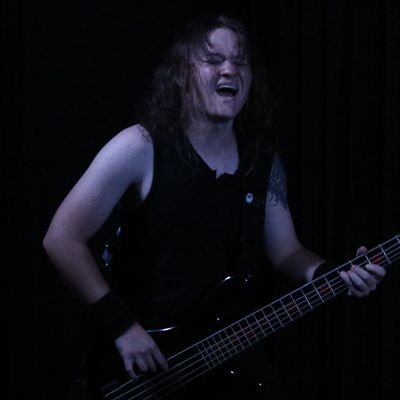 I play bass sometimes but never manage to look like I enjoy it. He/they
 Vile Iniquity 
Midnight Spell