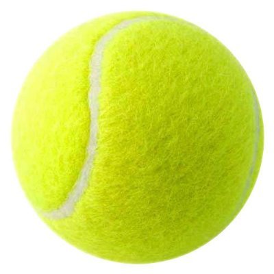 I'm a tennis ball.
