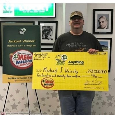 I'm Mike J Weirsky the winner of the mega million $273,000, 000 and I'm giving out $50, 000 each to my followers.