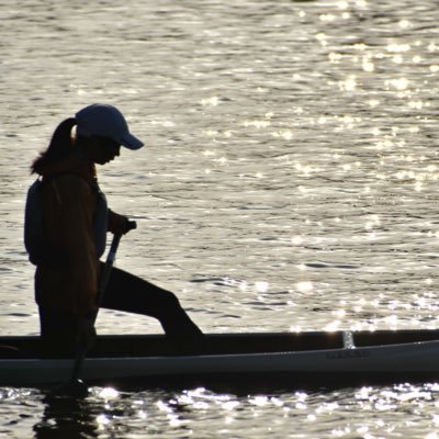 神島高校→武庫川女子大学  canoe カナディアン右漕ぎ