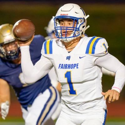 C/O 23’- QB - Fairhope High - GPA 4.17 - 6’ - 200 - ✝️ Phil 4:13✝️ 4 Sport Athlete- Football QB, Basketball PG, Baseball Middle Infield, Track 4x100