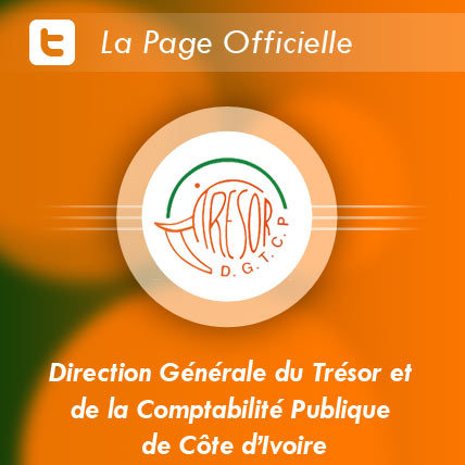 Direction Générale du Trésor et de la Comptabilité Publique de Côte d'Ivoire. Parceque vous êtes des citoyens #civ vous avez le droit de savoir. #civtresor