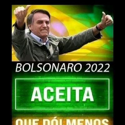 Patriota, conservador e cristão. 🇧🇷🇧🇷🇧🇷 e Bolsonarista