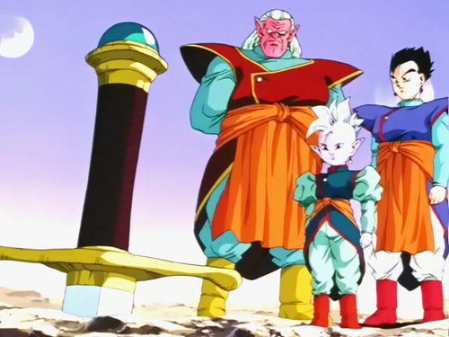 I am the Eastern Supreme Kai, my best friend is Kibito, my job is to make sure that the Earth is peaceful.