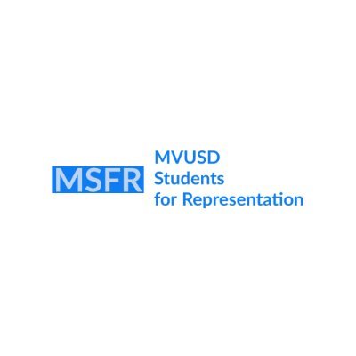 Hey There! We're MVUSD Students for Representation. We're trying to get representation on the Board of Education. Sign our petition ⬇️