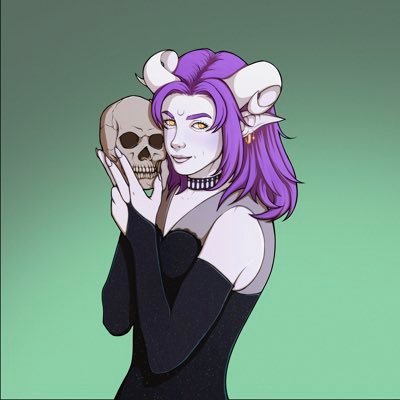 very confrontational. (she/they) 🏳️‍🌈 pfp is my d&d character Sylvie the necromancer warlock