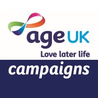 Age UK Campaigns (@ageukcampaigns) 's Twitter Profile Photo Age UK Campaigns (@ageukcampaigns) 's Twitter Profile Photo