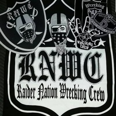 Raider Nation Wrecking Crew Hawaii Chapter 
Till The Casket Drops Raider Nation 4 Life ☠️