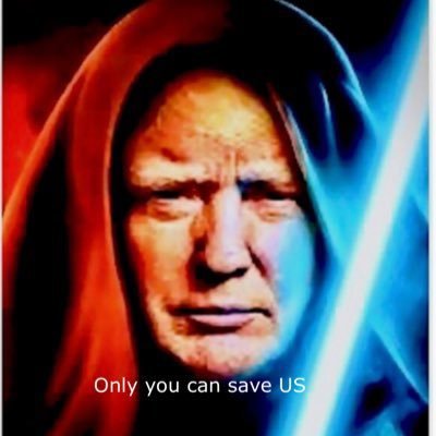 Only you can Save America! I Follow Back all Patriot Jedi! USAF Retired❤️🤍💙🇺🇸❌NO DM’s THEY WILL BE DELETED AND THE FORCE WILL BLOCK YOU! 🤛