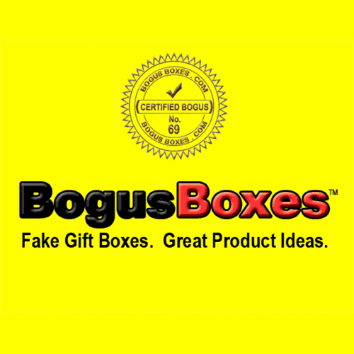 Bogus_Boxes's profile picture. http://t.co/Byem134kyQ - Fake Gift Boxes.  Great Product Ideas.  How do we differ?  People actually WANT the fake product that we've designed for our boxes.